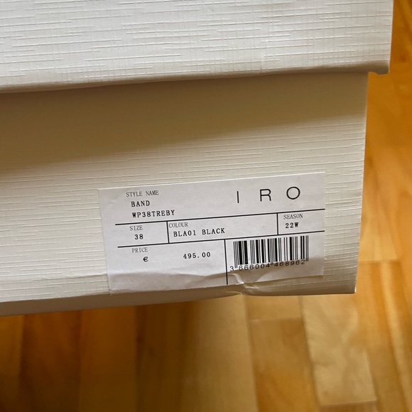 Brand new IRO black boots sz 38 - Picture 5 of 5